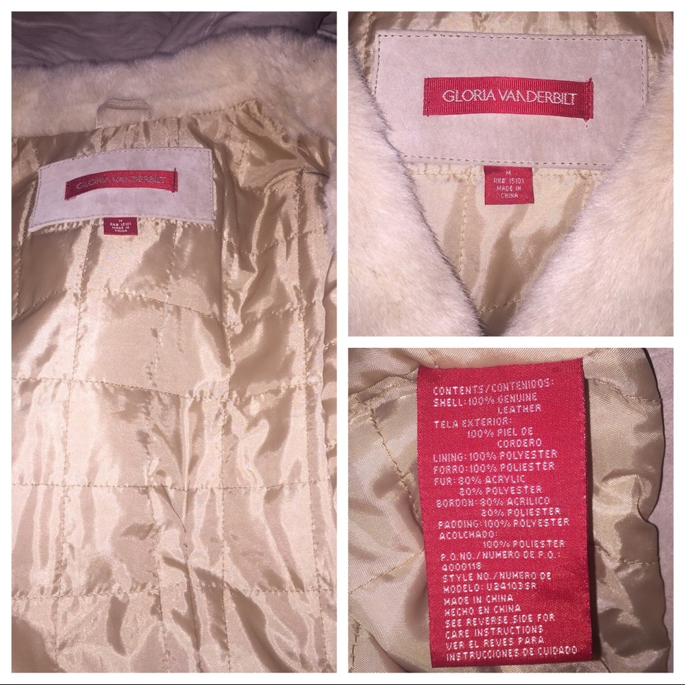 🚫SOLD🚫 VGT 1970s 100% Leather Suede Fur Coat - Picture 8 of 8